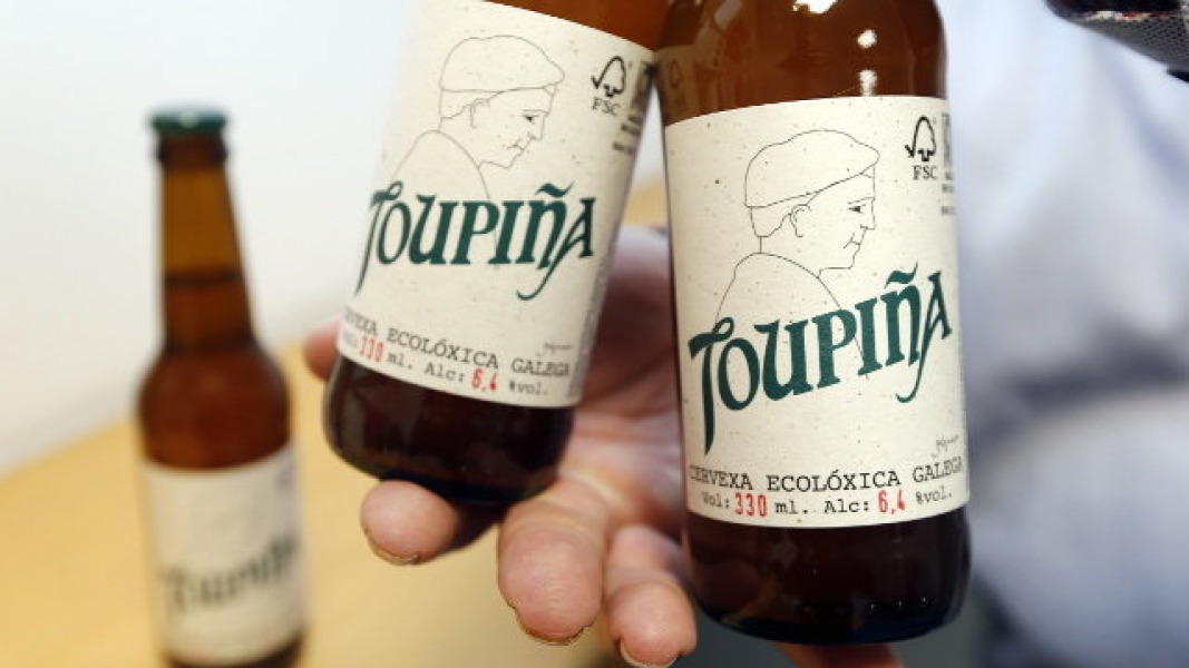 Toupiña, la primera cerveza ecológica con ingredientes producidos en Galicia